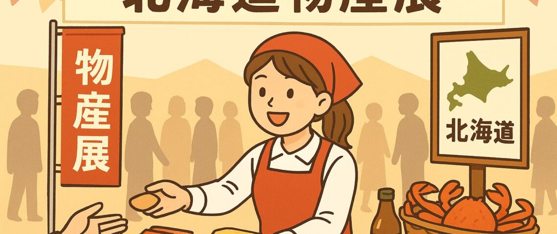 【宇都宮】北海道物産展販売スタッフ募集!!
