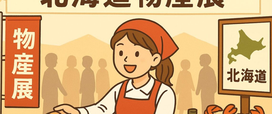 【宇都宮】物産展販売スタッフ募集！！