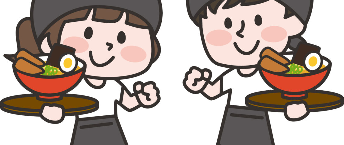 【宇都宮】ラーメンの配膳