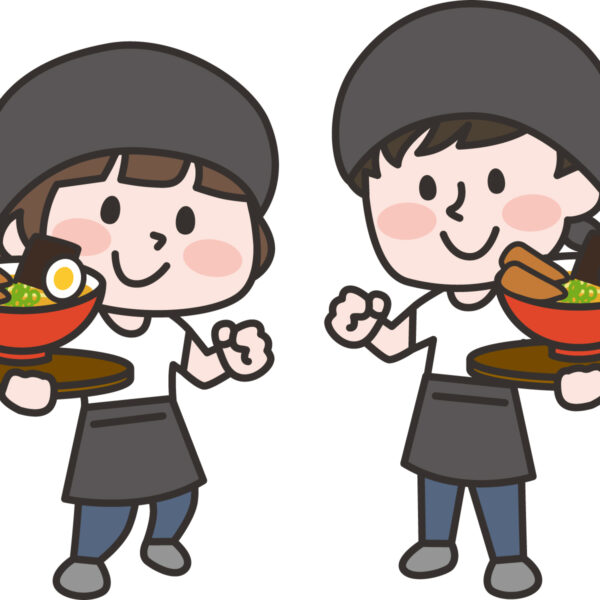 【宇都宮】ラーメンの配膳